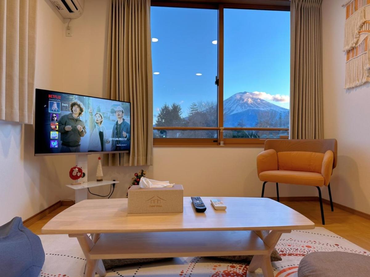 ヴィラ山間堂grandvilla Mt Fuji View Bbq Bonfire Annovillas Sankando Fujikawaguchiko Εξωτερικό φωτογραφία