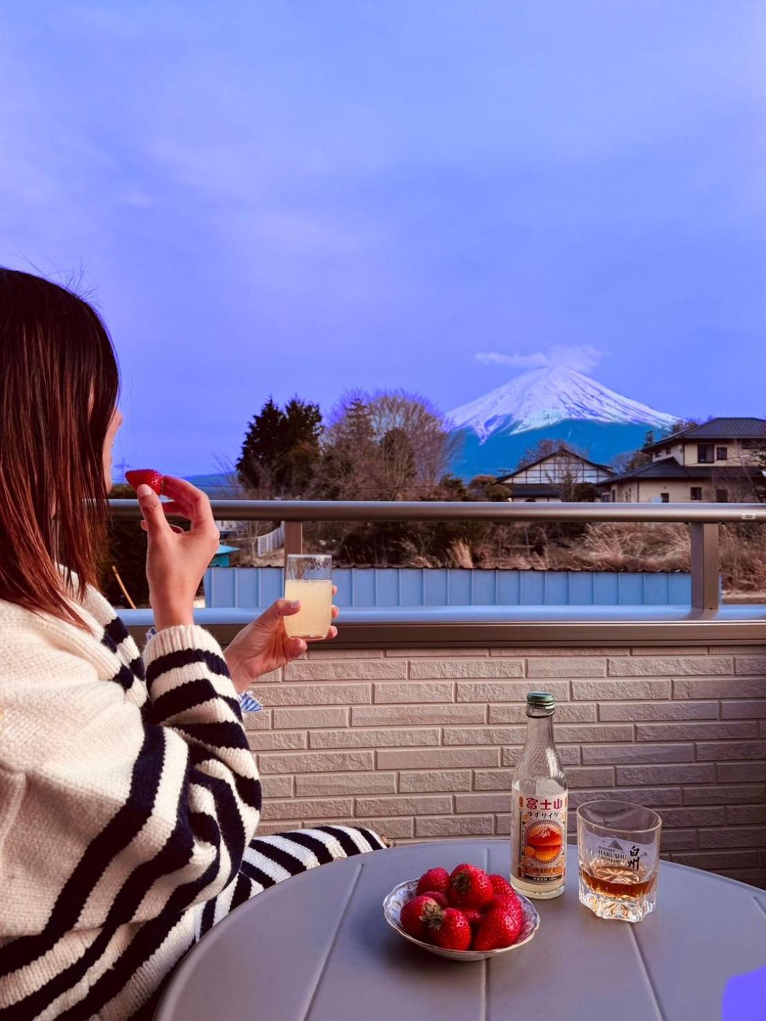 ヴィラ山間堂grandvilla Mt Fuji View Bbq Bonfire Annovillas Sankando Fujikawaguchiko Εξωτερικό φωτογραφία