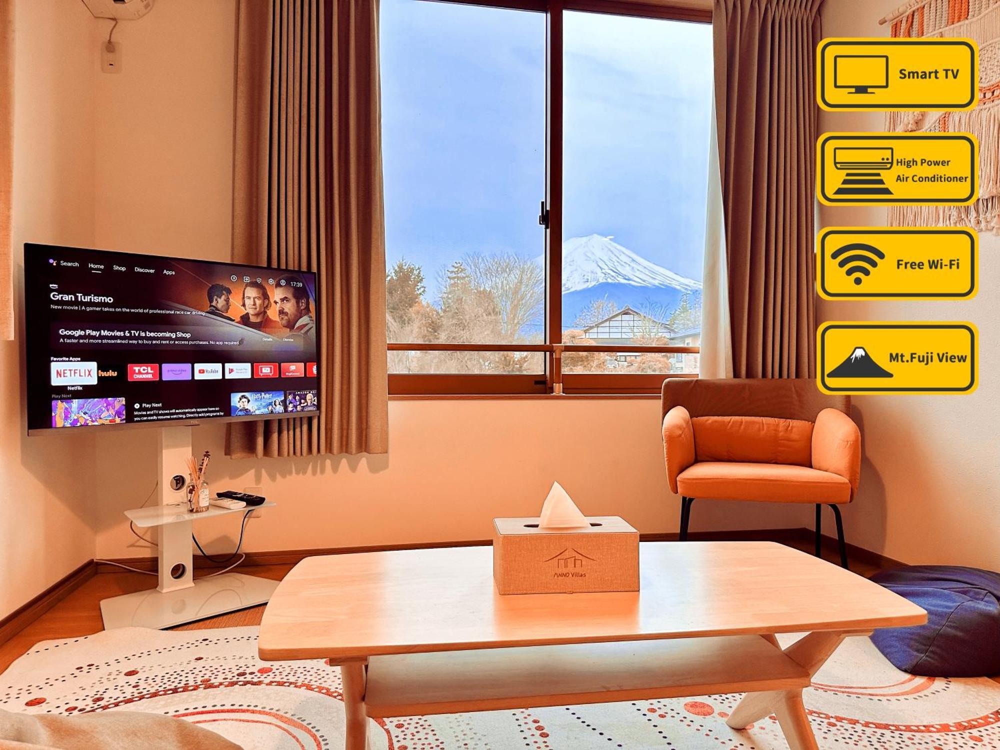 ヴィラ山間堂grandvilla Mt Fuji View Bbq Bonfire Annovillas Sankando Fujikawaguchiko Εξωτερικό φωτογραφία